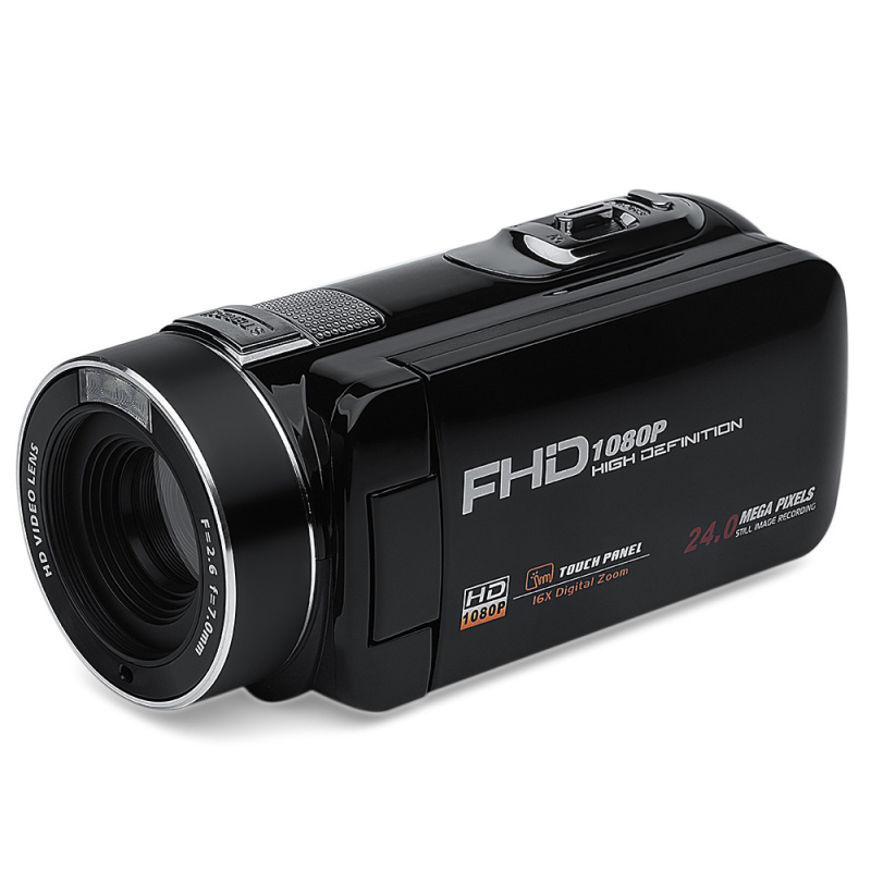 Kućna kamera s daljinskim upravljačem, 1080p Full HD, CMOS senzor, Sony objektiv, 3,0-inčni dodirni LCD, noćno snimanje