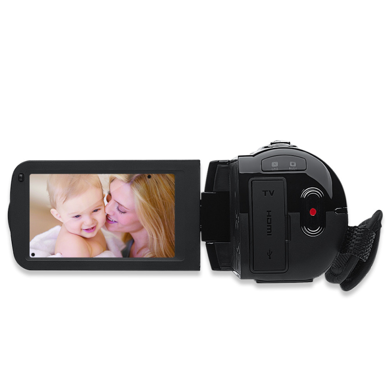 Kućna kamera s daljinskim upravljačem, 1080p Full HD, CMOS senzor, Sony objektiv, 3,0-inčni dodirni LCD, noćno snimanje