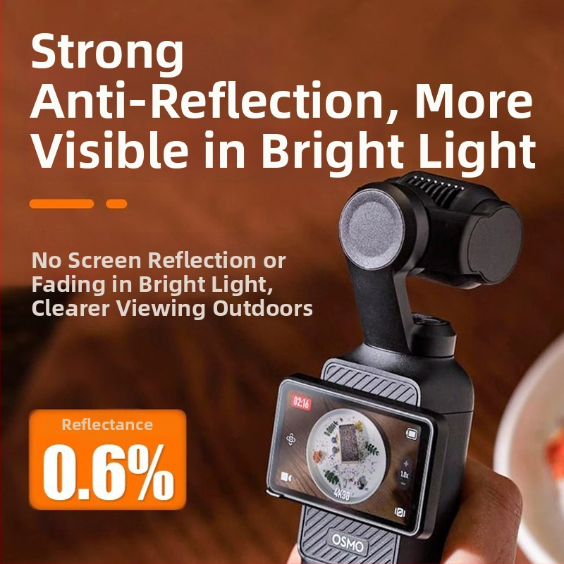 Sincerity DJI Pocket 3 AR pretatspoguļojošs aizsargfilms – augstas izšķirtspējas aizsargfilms ekrānam un objektīvam, izcelsme Dongguan, virsmas apstrāde