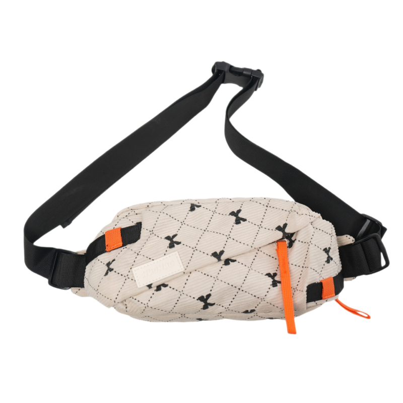Crossbody torba s personaliziranim uzorkom, platneni materijal, zatvarаč, unutarnje džepove za telefon i dokumente, torba s poklopcem, stil za rekreacijsko putovanje