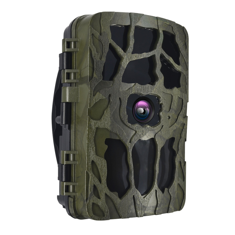 Cameră infraroșu 4K pentru monitorizarea în aer liber a vieții sălbatice, cu vedere de noapte, impermeabilă, ecran LCD de 2,4 inch, stocare MicroSD, autonomie baterie 18 luni