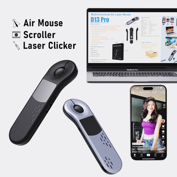 Bluetooth peli tālvadības pults TikTok īsiem video un PPT slaidu pārvietošanai datorā/telefonā/tabletē (Zīmols WXV, Modelis D13, Baterijas jauda 150 mAh, Materiāls ABS, Svars 22.2 g)