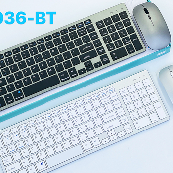 Ασύρτο σετ πληκτρολογίου και ποντικιού Bluetooth με 88–98 πλήκτρα, πράσινοι μηχανικοί διακόπτες, ABS κατασκευή, καθολική συμβατότητα με επιτραπέζιους и φορητούς υπολογιστές