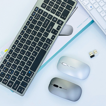 Ασύρτο σετ πληκτρολογίου και ποντικιού Bluetooth με 88–98 πλήκτρα, πράσινοι μηχανικοί διακόπτες, ABS κατασκευή, καθολική συμβατότητα με επιτραπέζιους и φορητούς υπολογιστές