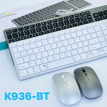 Ασύρτο σετ πληκτρολογίου και ποντικιού Bluetooth με 88–98 πλήκτρα, πράσινοι μηχανικοί διακόπτες, ABS κατασκευή, καθολική συμβατότητα με επιτραπέζιους и φορητούς υπολογιστές