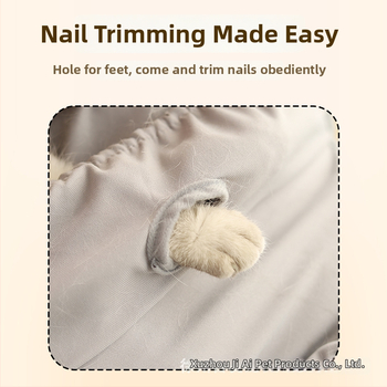 Katės priežiūros prijuostė – minkšta, kvėpuojanti, ketverių sezonų, plaukų neprilipo, tinkama laikyti kates parduotuvėse