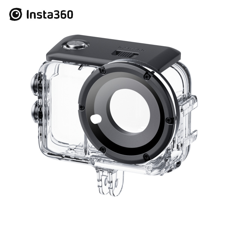Shadowstone Insta360 GO Ultra carcasă impermeabilă – model Gu-fsk-360, compatibil GO Ultra, materiale: plastic, sticlă, metal; garanție națională