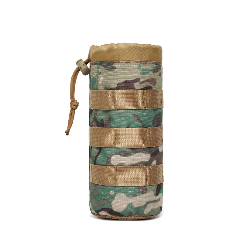 Pojasna torbica za bocu vode s kamuflažnim uzorom, 1000D materijal, ultralakа, otporna, poliester podstava, za outdoor sportove
