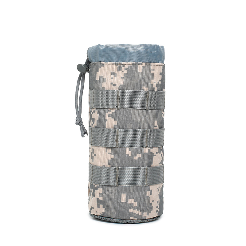 Pojasna torbica za bocu vode s kamuflažnim uzorom, 1000D materijal, ultralakа, otporna, poliester podstava, za outdoor sportove