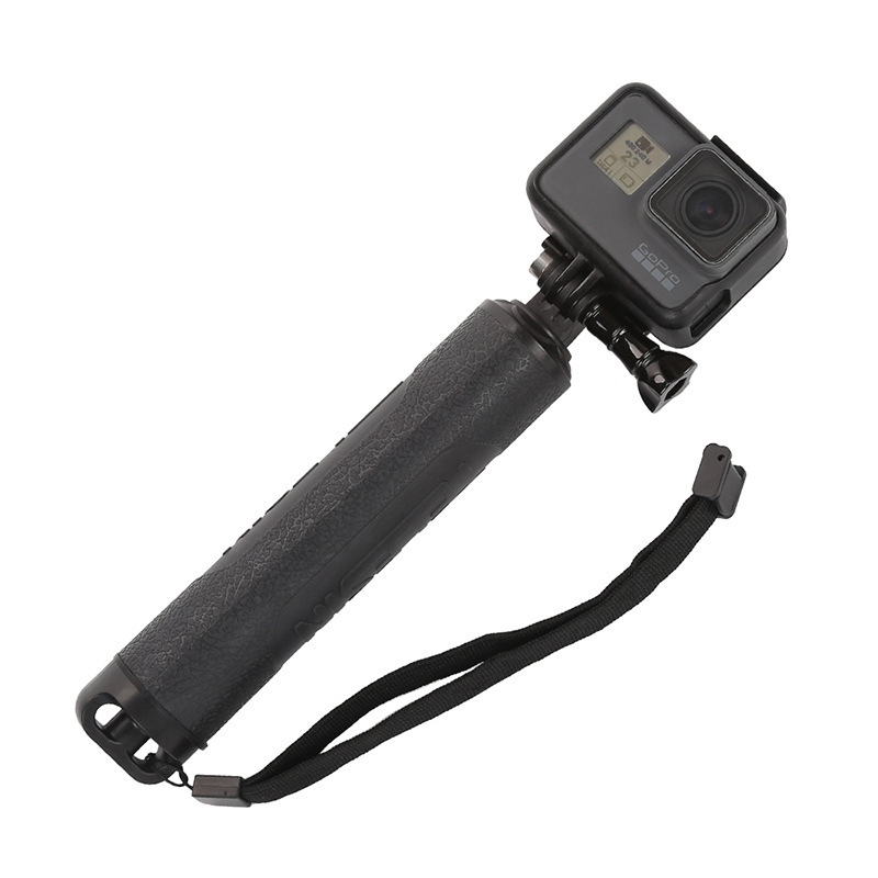 Selfie stick GoPro pentru cameră de acțiune, plutitor, cap de trei direcții, 3 secțiuni