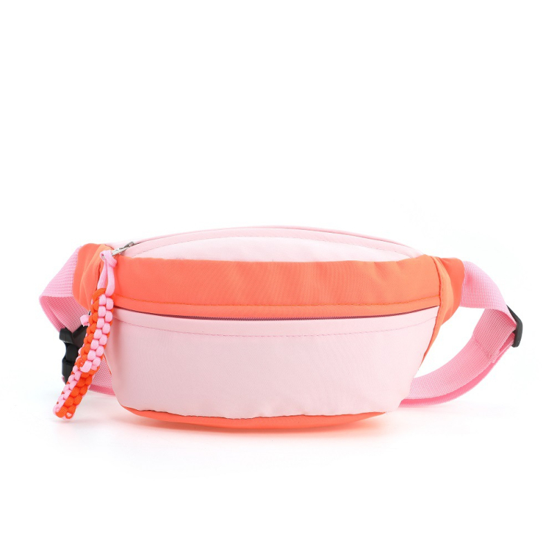 Férfiak és nők számára készült crossbody táska logónyomattal és színblokkal; nylon anyag, poliészter bélés, cipzáras zárás, ID-kártya rekesz, SHUOGUO márka