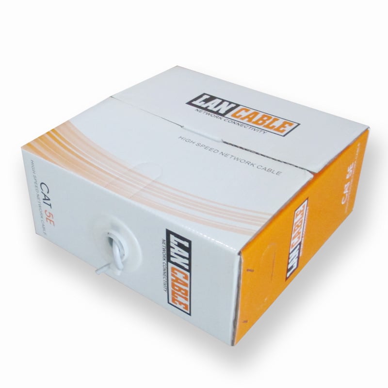 Cat5e FTP aizsargāts Ethernet kabelis, 24 AWG, 0,48 mm copper-clad aluminum vadītājs