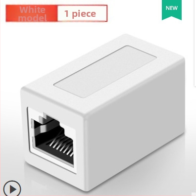 RJ45 tīkla savienotājs R-101 – vara vads, 0,3 m garums, divgalva, augsta veiktspēja, OEM pieejams