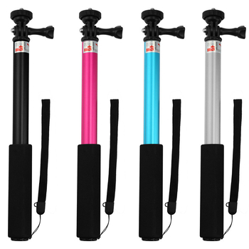 GoPro Selfie tyč so špongovou rukoväťou, teleskopická predĺžená tyč z hliníkovej zliatiny, kompatibilná s GoPro 8