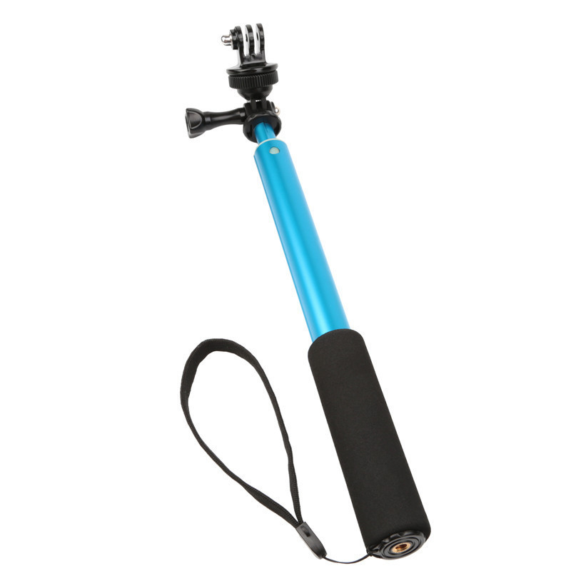 GoPro Selfie tyč so špongovou rukoväťou, teleskopická predĺžená tyč z hliníkovej zliatiny, kompatibilná s GoPro 8