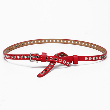 Curea pentru femei, PU piele, cataramă cu ac decupat, cataramă PU/ piele imitata, Femei adulte, Primăvara 2022