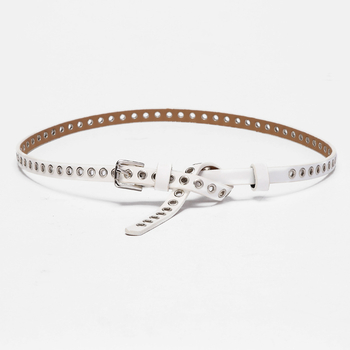 Curea pentru femei, PU piele, cataramă cu ac decupat, cataramă PU/ piele imitata, Femei adulte, Primăvara 2022