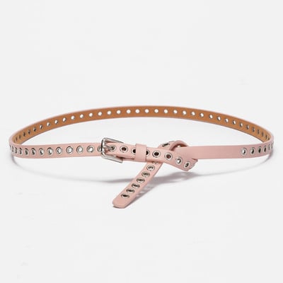 Curea pentru femei, PU piele, cataramă cu ac decupat, cataramă PU/ piele imitata, Femei adulte, Primăvara 2022