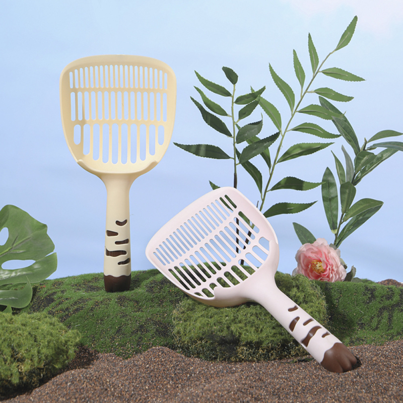 Lopată pentru nisip de pisică – Material PP; Potrivită pentru pisici; Fără marcă; Fără import; Nu este cadou