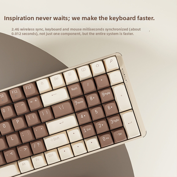 Set CK100 tastatură mecanică fără fir și mouse – Brand Aigo/Patriot, Model CK100, compatibil cu desktop și laptop