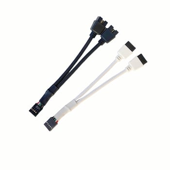 Adapter USB 9-pin na dvostruki 9-pin USB header za matičnu ploču
