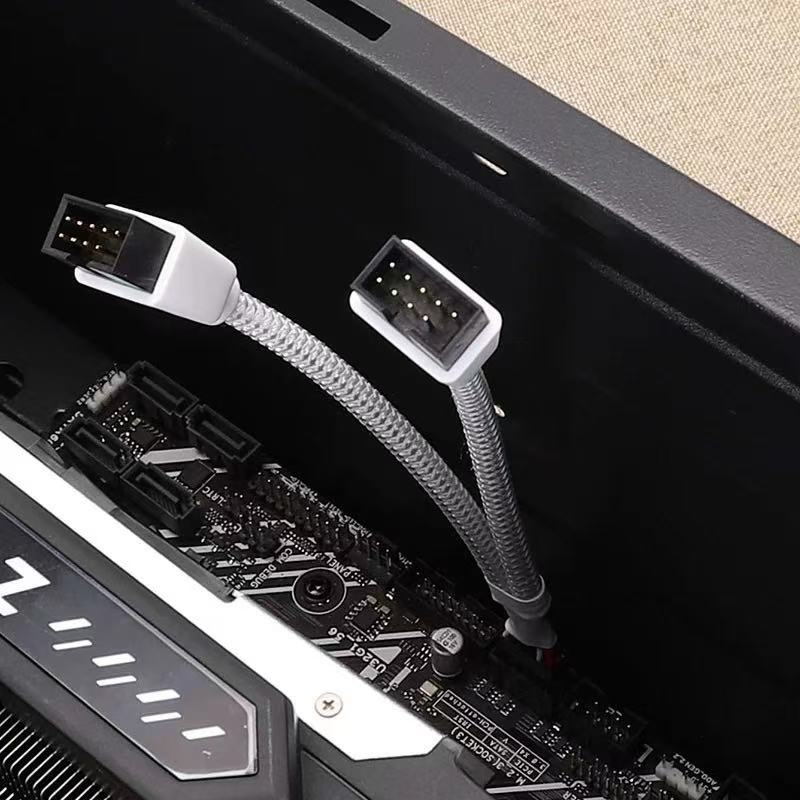 Adapter USB 9-pin na dvostruki 9-pin USB header za matičnu ploču