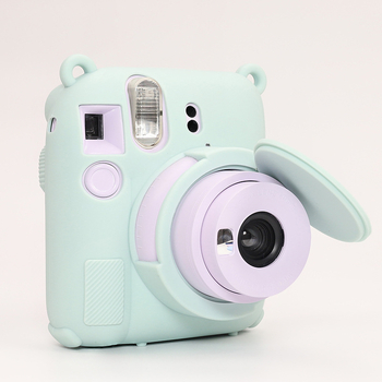 Carcasă protectoare din silicon pentru Mini12 cameră, rezistentă la uzură, anti-tăiere, geantă de cameră portabilă, stil clutch