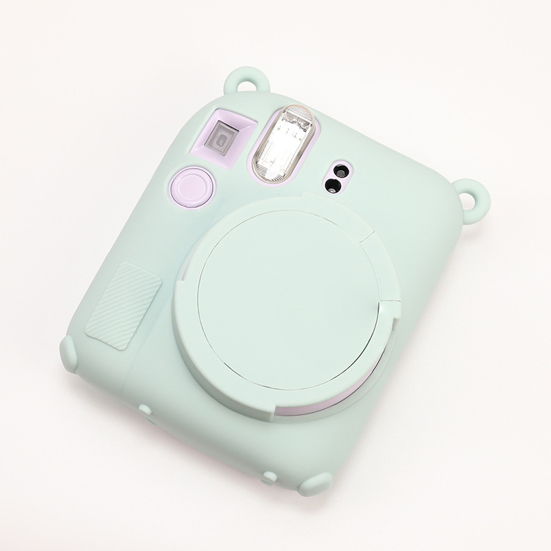 Carcasă protectoare din silicon pentru Mini12 cameră, rezistentă la uzură, anti-tăiere, geantă de cameră portabilă, stil clutch