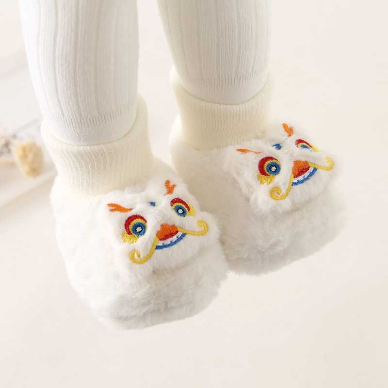 Bērnu kurpes pirmajiem soļiem - cartoon dizains, PU zole, mīksts velūrs augšpuse, vilnas-kašmīra iekšējā zole, kokvilnas odere