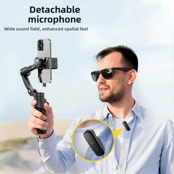 M06 trojosi stabilizátor s výsuvnou selfie tyčou, Bluetooth, diaľkové ovládanie, stabilizácia obrazu v tele