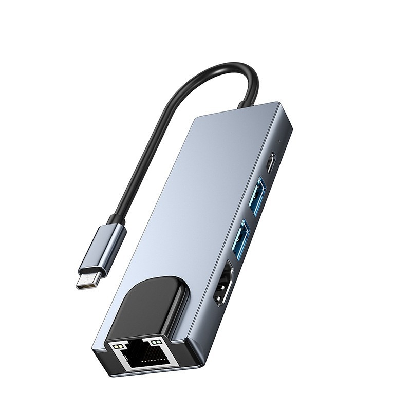 Pet-in-jedan Type-C docking stanica – USB-C sučelje, 5 Gbps, napajanje preko sabirnice