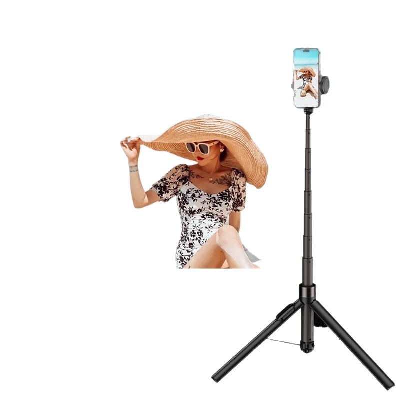 Selfie štap za mobitel s podnim stalkom za stolni prijenos uživo, aluminijski spoj, podrška prilagodbi