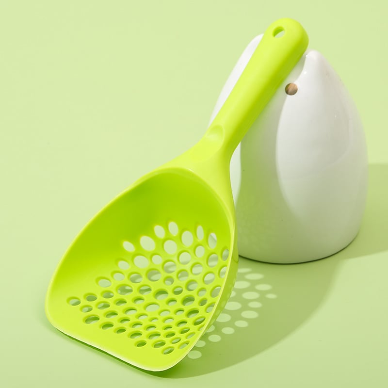 Пластмасова лопатка за котешка тоалетна — инструмент за почистване