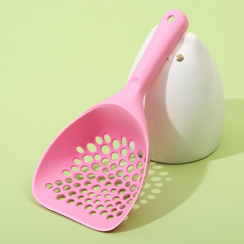 Пластмасова лопатка за котешка тоалетна — инструмент за почистване