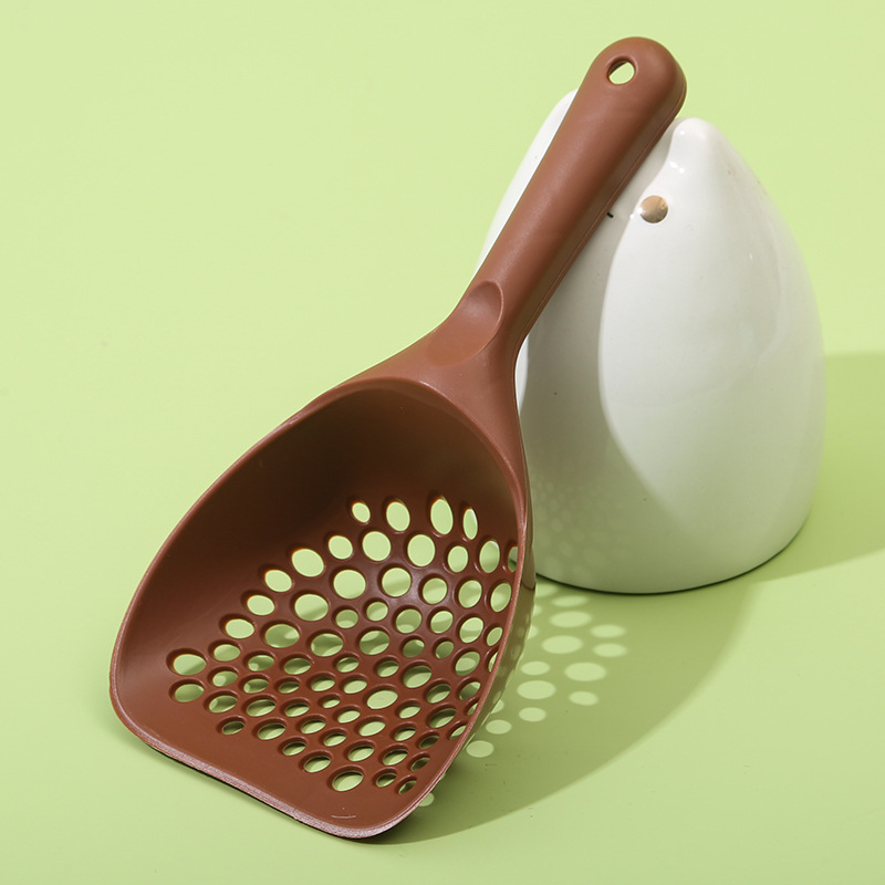 Пластмасова лопатка за котешка тоалетна — инструмент за почистване