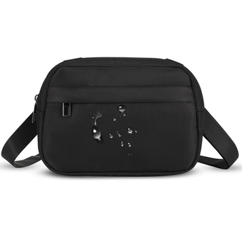 Ženska Lulu torba za crossbody i pojas s podesivim odvojivim remenom, vodootporna poliester torba s patentnim zatvaračem, džepovi za telefon i ID, svakodnevni stil s logom