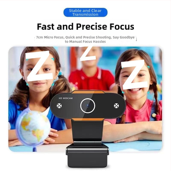 Smart PTZ kamera pre stolný počítač, 4K rozlíšenie, USB 2.0 rozhranie, 0,8 MP senzor, bez ovládačov, plug-and-play