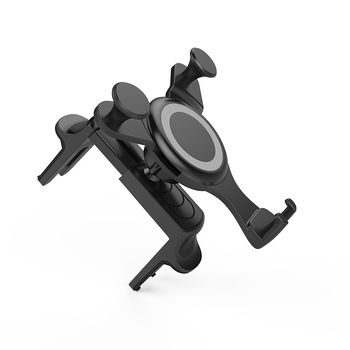 KF001 Suport auto pentru telefon cu senzor de greutate și clips pentru ventilație, universal, ABS + gel de silice