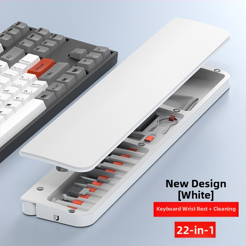 Kit de curățare pentru gaming și birou – suport silicon pentru încheietura tastaturii, anti-alunecare, ușor de curățat, model AL202511054