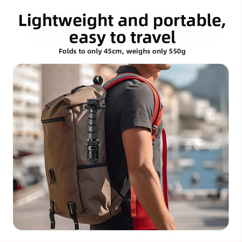 Yunteng XC90 četveronožni selfie štap s Bluetooth daljinskim upravljačem, stabilizirajući držač za telefon i akcijsku kameru, iz legure