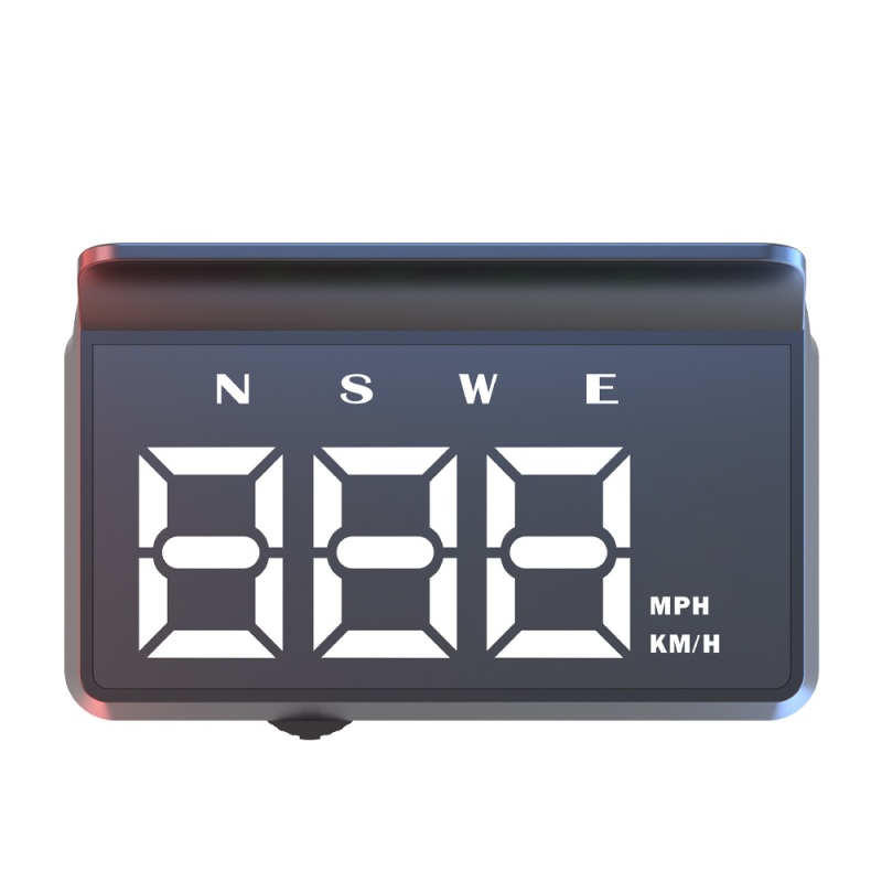 W2s HUD Head-Up displejs automašīnai — USB barošana, universāla saderība, 152 g, Beidou GPS kompass