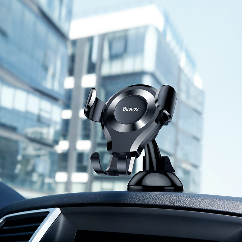Držač za telefon u automobilu s usisnom čašom i gravitacijskim držačem – univerzalni nosač navigacije za središnju konzolu