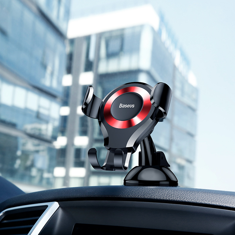 Držač za telefon u automobilu s usisnom čašom i gravitacijskim držačem – univerzalni nosač navigacije za središnju konzolu