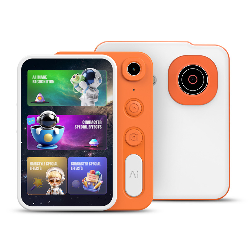 P6 pametna AI dječja kamera – 5MP, 3,97 inča LCD, Android sustav, proširiva TF kartica, trajanje baterije 4–6 sati