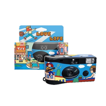 ZOOLO Cameră foto de film de unică folosință cu cadru jumătate și opțiune de logo, modelul 135, corp ABS, rezoluție 5–12 MP, fără stocare, autonomie baterie peste 5 ore