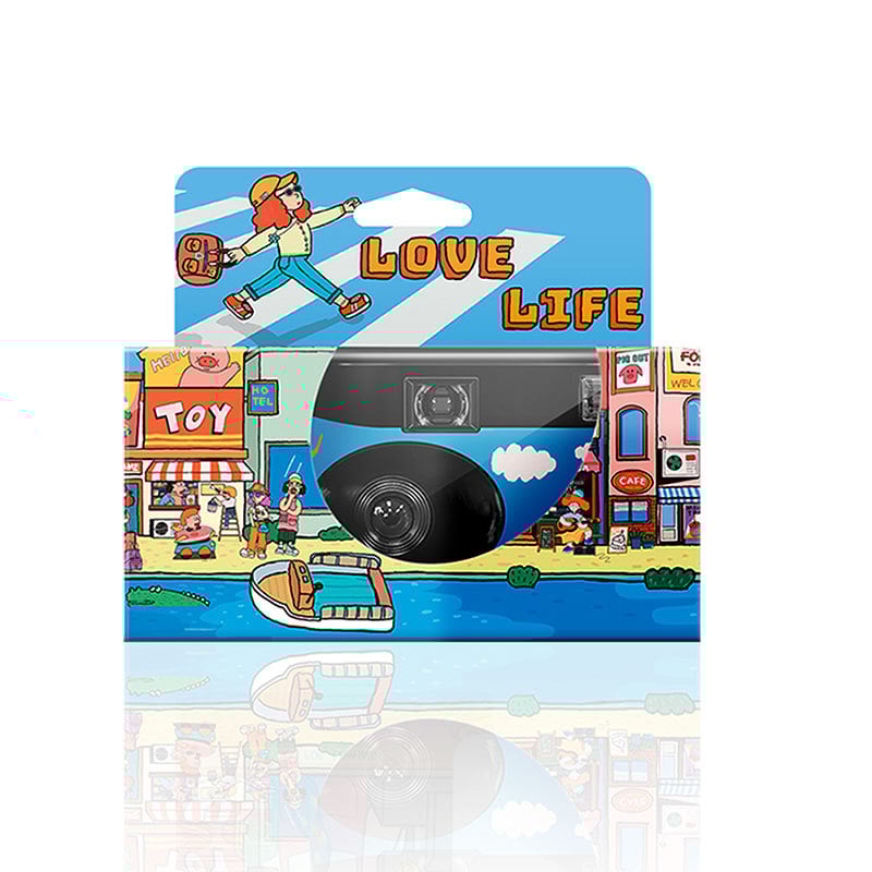 ZOOLO Cameră foto de film de unică folosință cu cadru jumătate și opțiune de logo, modelul 135, corp ABS, rezoluție 5–12 MP, fără stocare, autonomie baterie peste 5 ore