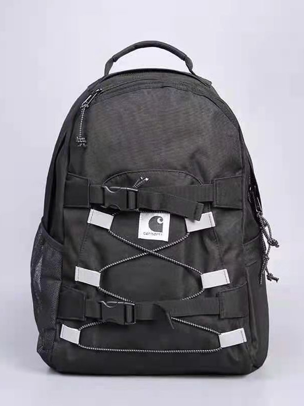 Carha batoh s veľkou kapacitou pre mužov aj ženy, 56–75 L, plátno, odolný voči oderu, priehradka na 15-palcový notebook, vzor s písmenami