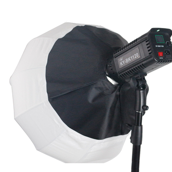 Kamox Brocade Sferno LED Mekano Svjetlo za unutarnju fotografiju — aluminijska legura, 1 kg, pogodno za dopunsko osvjetljenje i prijenos uživo