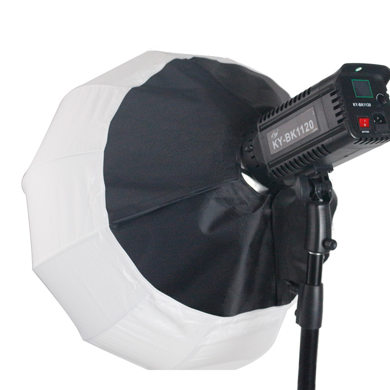 Kamox Brocade Sferno LED Mekano Svjetlo za unutarnju fotografiju — aluminijska legura, 1 kg, pogodno za dopunsko osvjetljenje i prijenos uživo