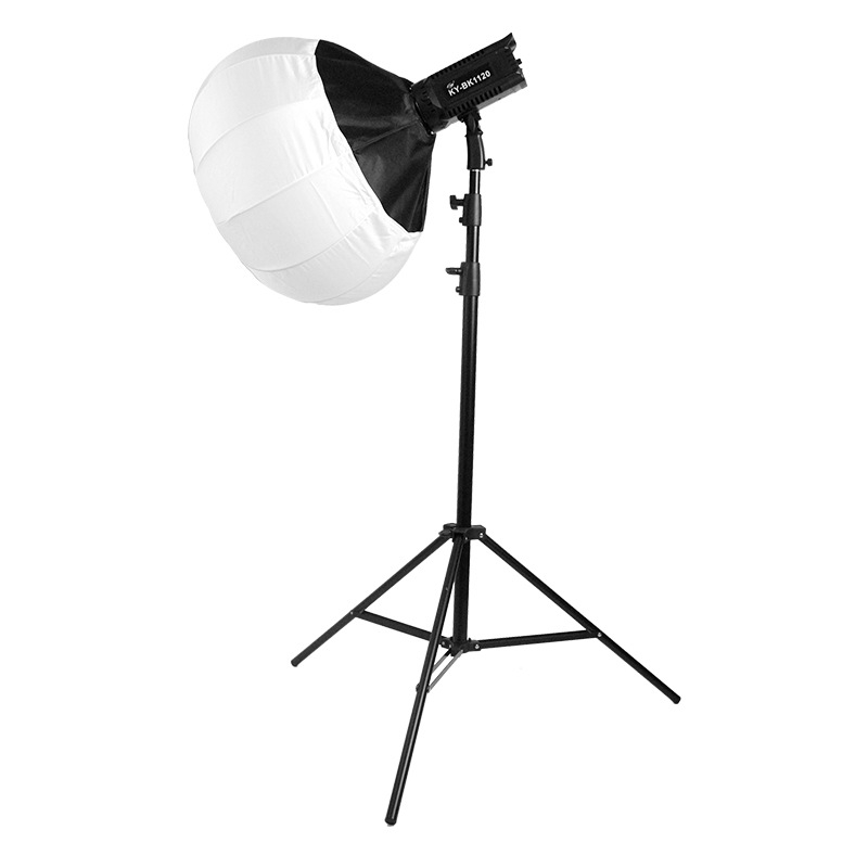 Kamox Brocade Sferno LED Mekano Svjetlo za unutarnju fotografiju — aluminijska legura, 1 kg, pogodno za dopunsko osvjetljenje i prijenos uživo